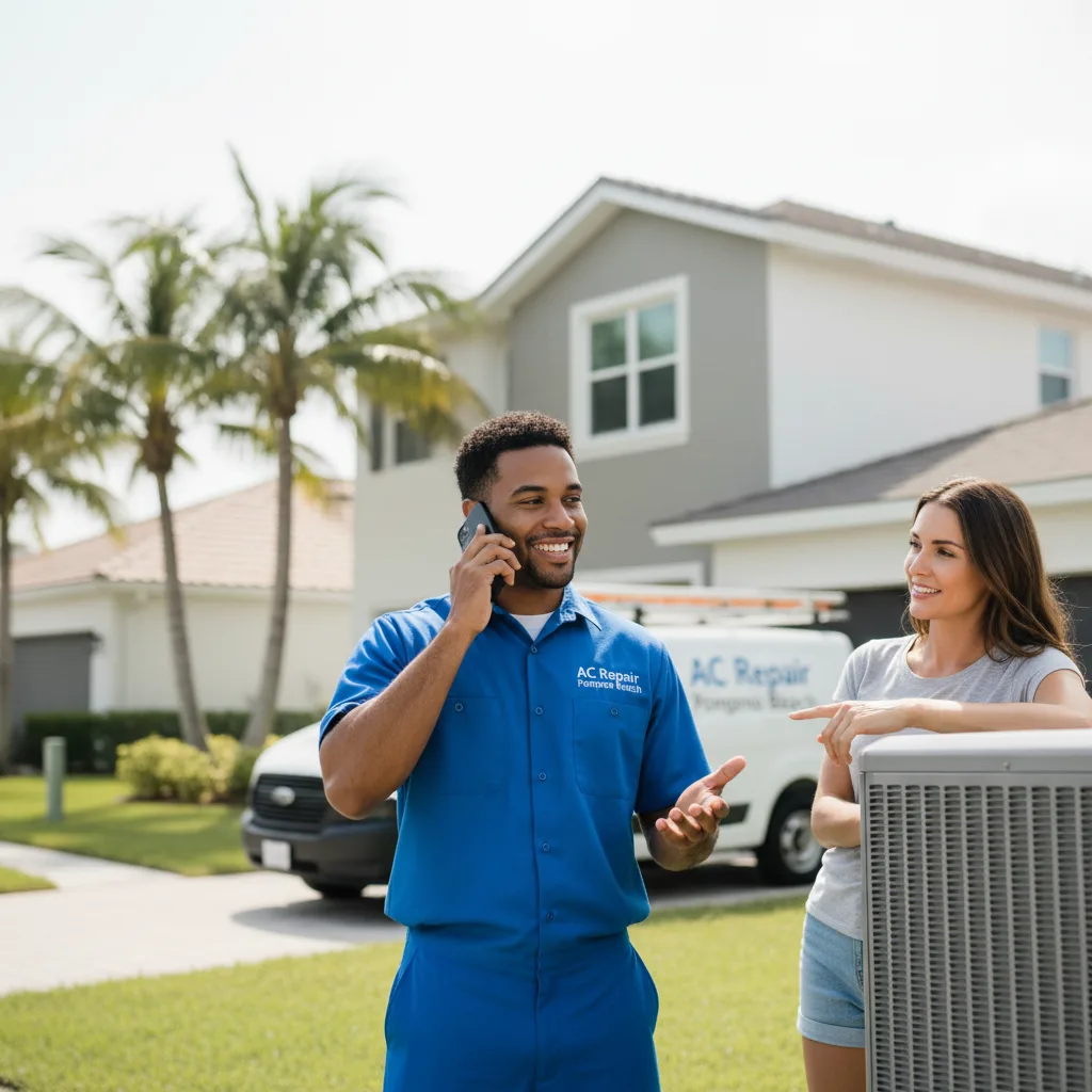 AC Repair Pompano Beach customer support in Middlebury